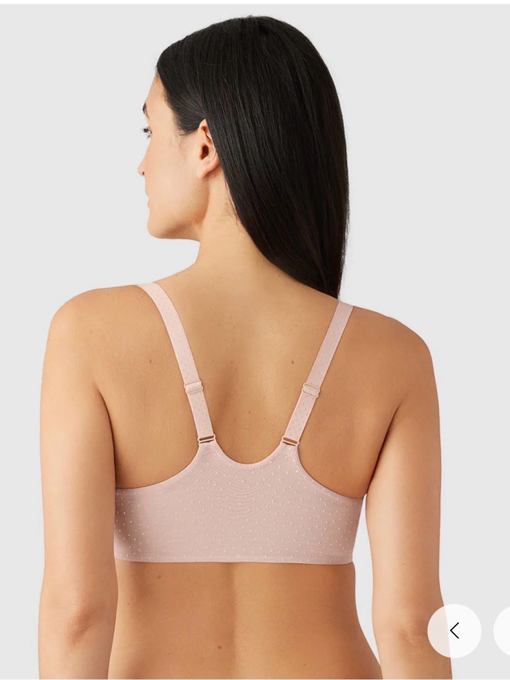 Wacoal Back Appeal Front Close T-Shirt Bra Light Pink 853403 32DDD - Picture 2 of 7